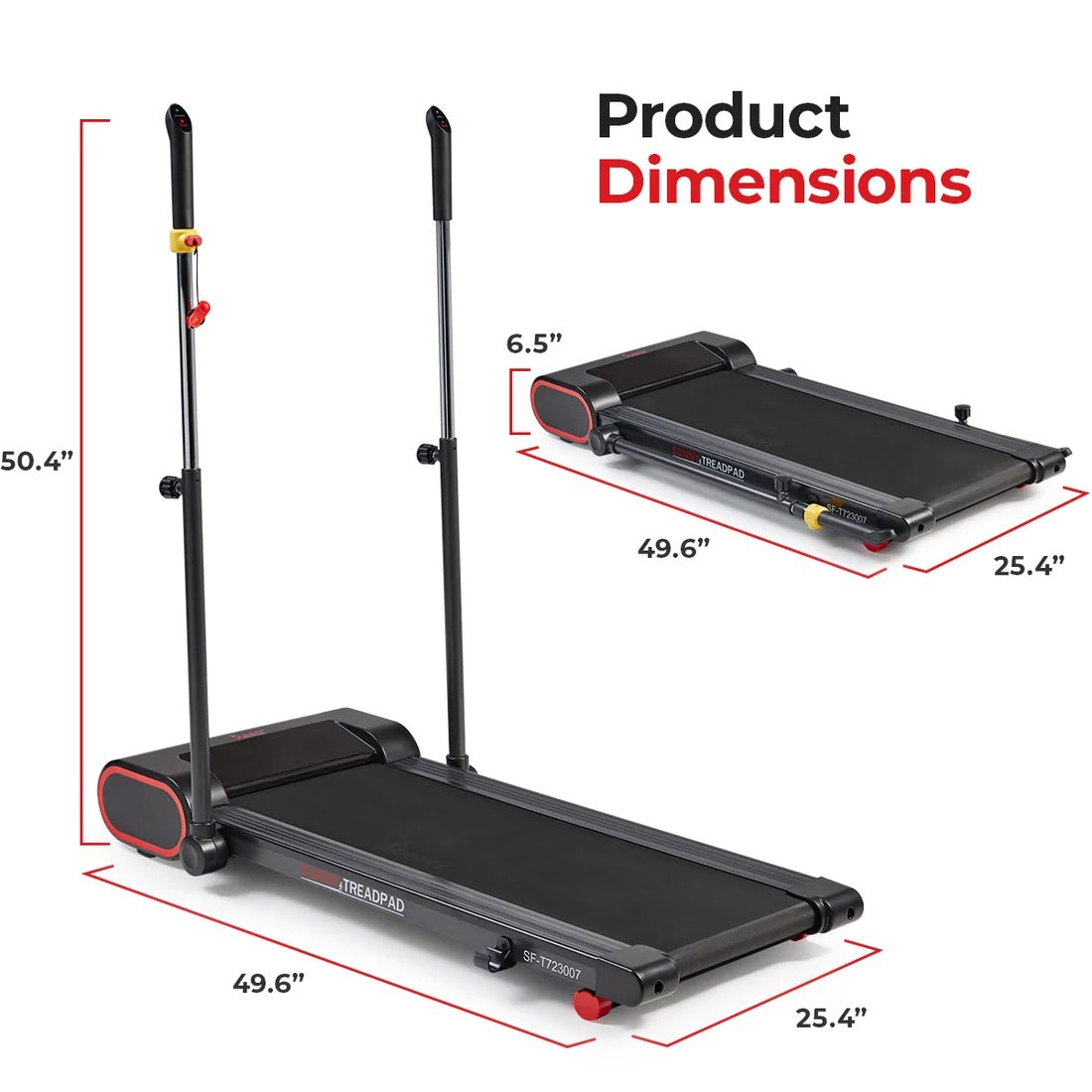 Under Desk Smart TreadPad® Walking Treadmill