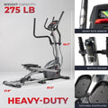 Smart Elite Long Stride Length Magnetic Elliptical