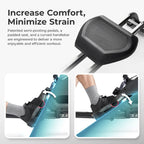 Premium Smart Quiet Dual Slide Rail Magnetic Rowing Machine