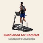 Platinum Smart One-Click Fold Wi-Fi Treadmill With  Auto Incline and Fully Assembled