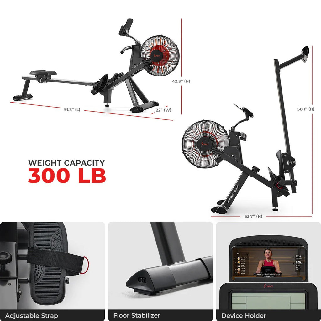 Premium Smart Magnetic Air Rower