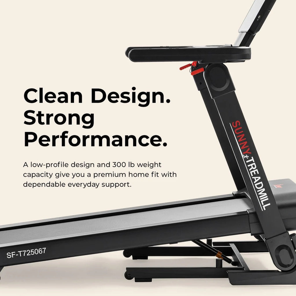 Platinum Smart One-Click Fold Wi-Fi Treadmill With  Auto Incline and Fully Assembled