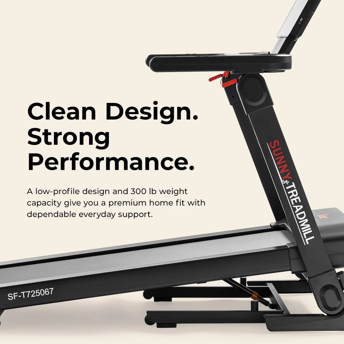 Platinum Smart One-Click Fold Wi-Fi Treadmill With  Auto Incline and Fully Assembled