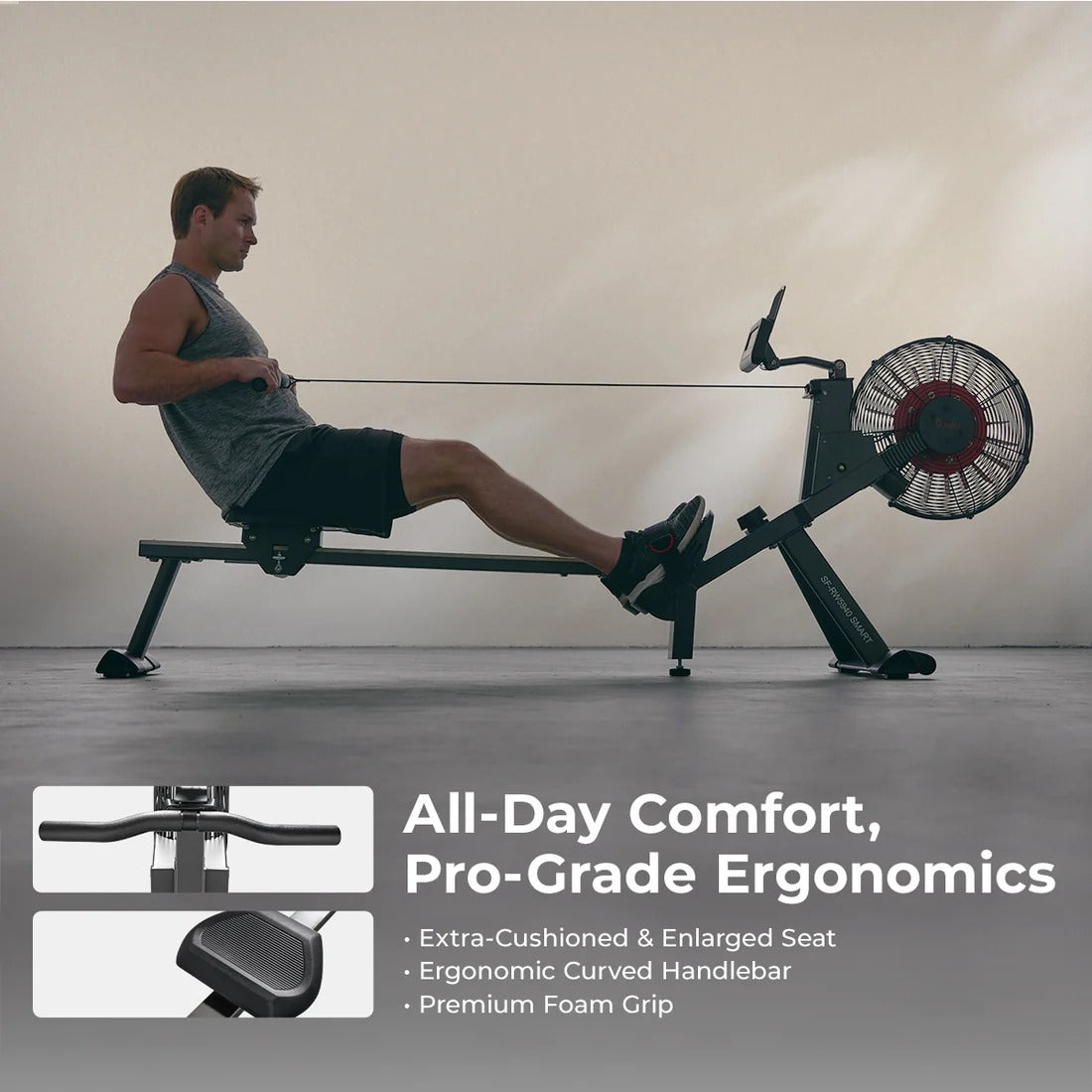 Premium Smart Magnetic Air Rower