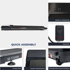 Pacer Auto Incline Under Desk Smart TreadPad® Walking Treadmill