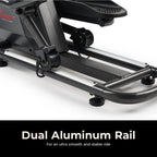 Silent Smart Elliptical Exerciser with 16” Long Stride Training Machine