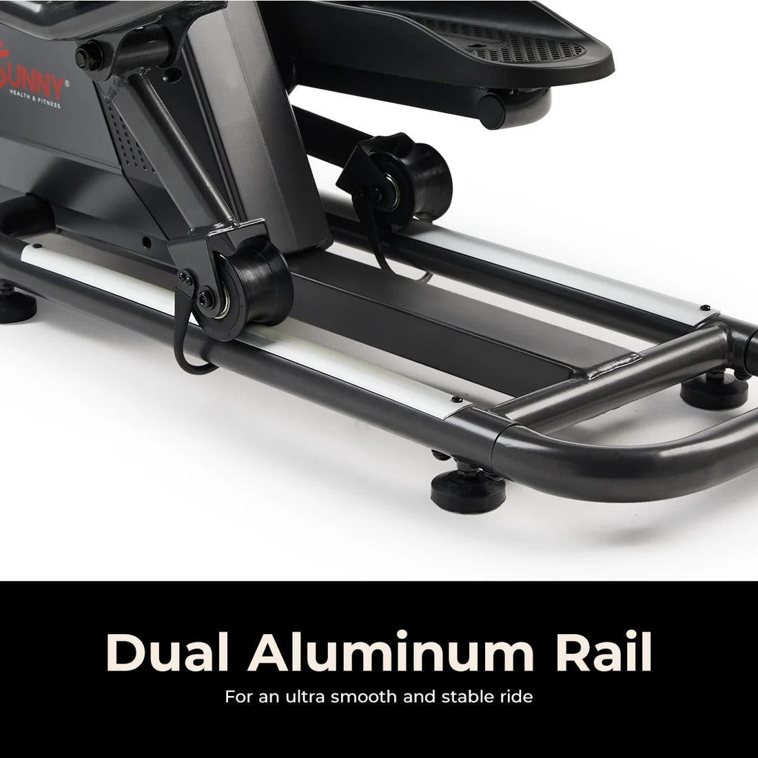 Silent Smart Elliptical Exerciser with 16” Long Stride Training Machine