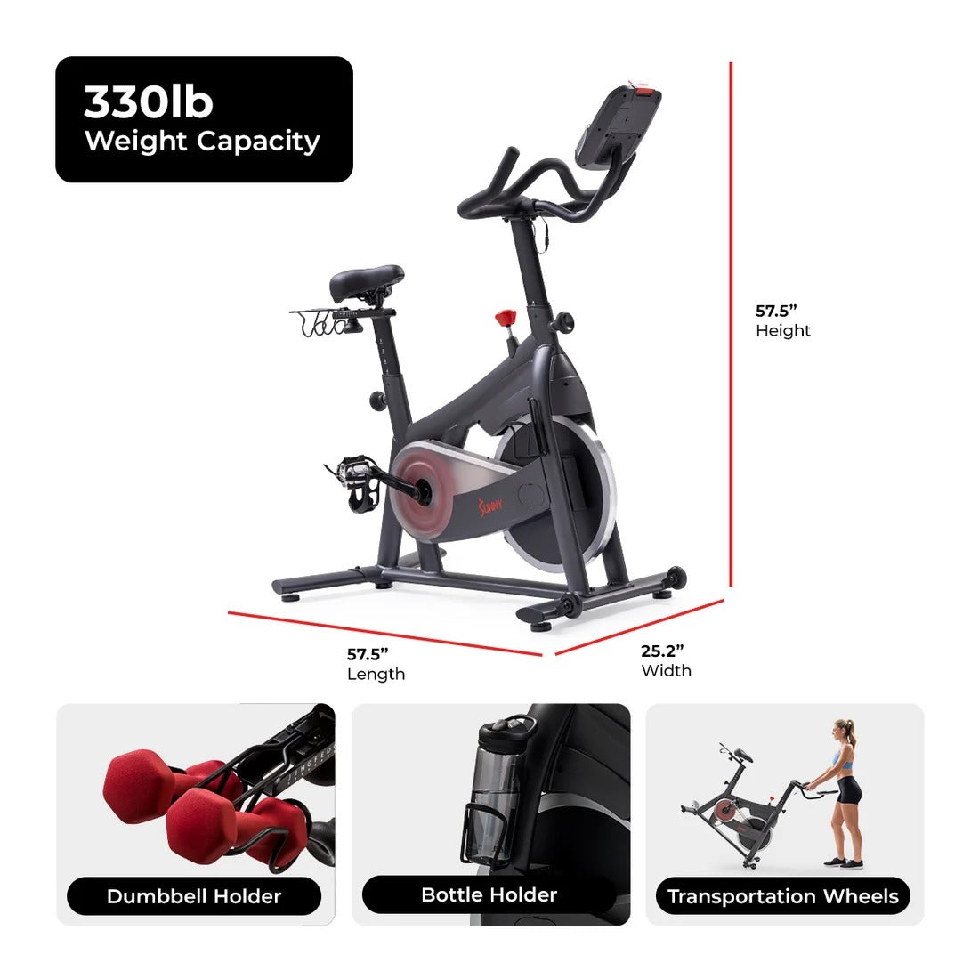 Advanced Indoor Smart Magnetic Cycling Exercise Bike