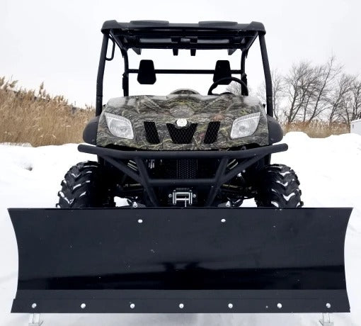 650cc 4×4 UTV Utility Vehicle With Snow Plow & Disc Brakes – ATV Comrade 650 – BLUE CGR-COMRADE-650-PLOW