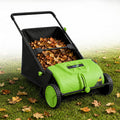 22-Inch Push Lawn Sweeper & Leaf Collector with 100L Hopper