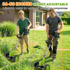 3 In 1 Cordless Grass Trimmer, Weed Eater and Edger