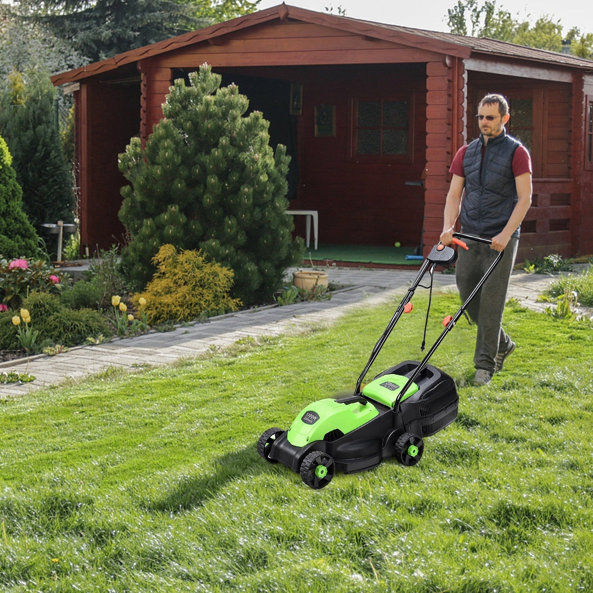 Lawnixer Electric Lawn Mower