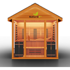 Medical Breakthrough 6 Person Nature 9™ Plus Outdoor Sauna