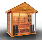 Medical Breakthrough 6 Person Nature 9™ Plus Outdoor Sauna