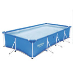 Bestway Steel Pro 13′ x 7′ x 32″ Rectangular Above Ground Outdoor Swimming Pool