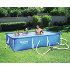 Bestway Steel Pro 118 x 79 x 26″ Frame Above Ground Pool Set