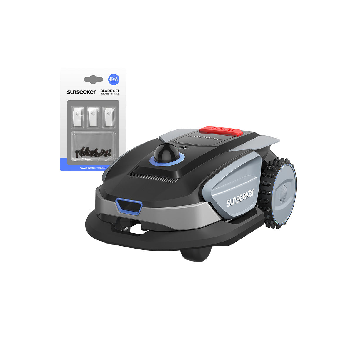 Sunseeker S4 LiDAR Robot Lawn Mower with Blade Kit — Wire-Free