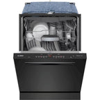 Bosch 500 Series 24″ Black Built in Dishwasher-SHPM65Z56N