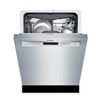 Bosch  300 Series 24 in. Stainless Steel Front Control Tall Tub Dishwasher with Stainless Steel Tub and 3rd Rack, 44dBA