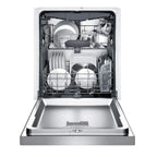 Bosch  300 Series 24 in. Stainless Steel Front Control Tall Tub Dishwasher with Stainless Steel Tub and 3rd Rack, 44dBA