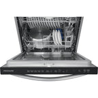 Frigidaire 24 in. Stainless Steel Top Control Built-In Tall Tub Dishwasher with Stainless Steel Tub and 3rd Level Rack, 49 dBA