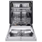 LG 24 in. Stainless Steel Front Control Dishwasher with QuadWash, 3rd Rack & Dynamic Dry, 48 dBA