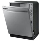 Samsung  24 in. Top Control Tall Tub Dishwasher in Stainless Steel with Stainless Steel Interior Door, 55 dBA