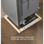 GE  24 in. White Front Control Built-In Tall Tub Dishwasher with 60dBA, ENERGY STAR