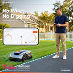 Sunseeker X3 Plus Wireless AI Robot Lawn Mower