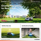 Sunseeker X3 Plus Wireless AI Robot Lawn Mower