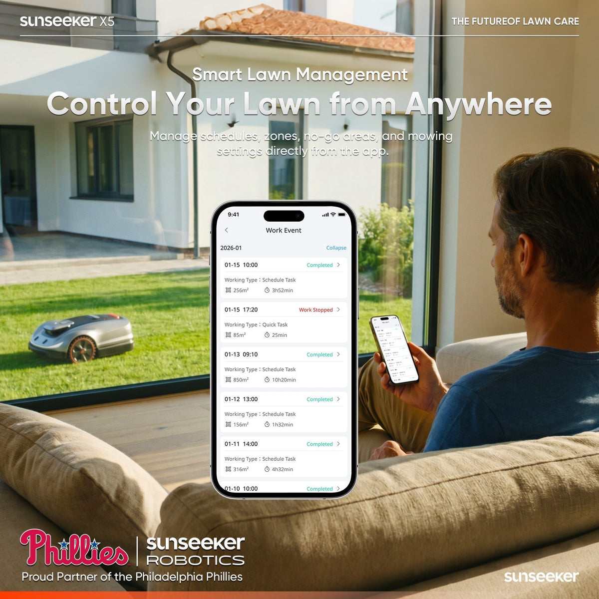 X5 Wireless AI Robot Lawn Mower