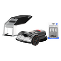 Sunseeker X7 Premium Bundle: Robot Mower with Garage & Blades Kit, No Boundary Wires