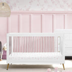 Sloane 4-in-1 Acrylic Convertible Crib